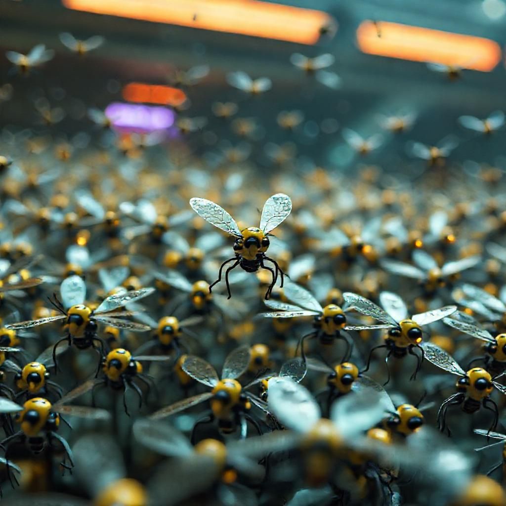 Meet the Future: Shape-Shifting Robot Swarms That Communicate Like Bees