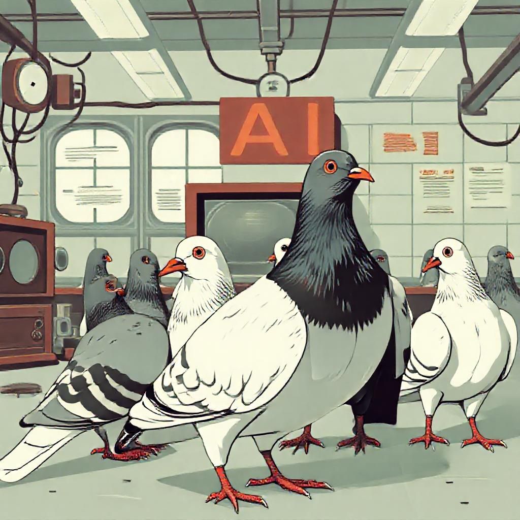 The Feathered Architects of AI: How Pigeons Paved the Path for Modern Technology