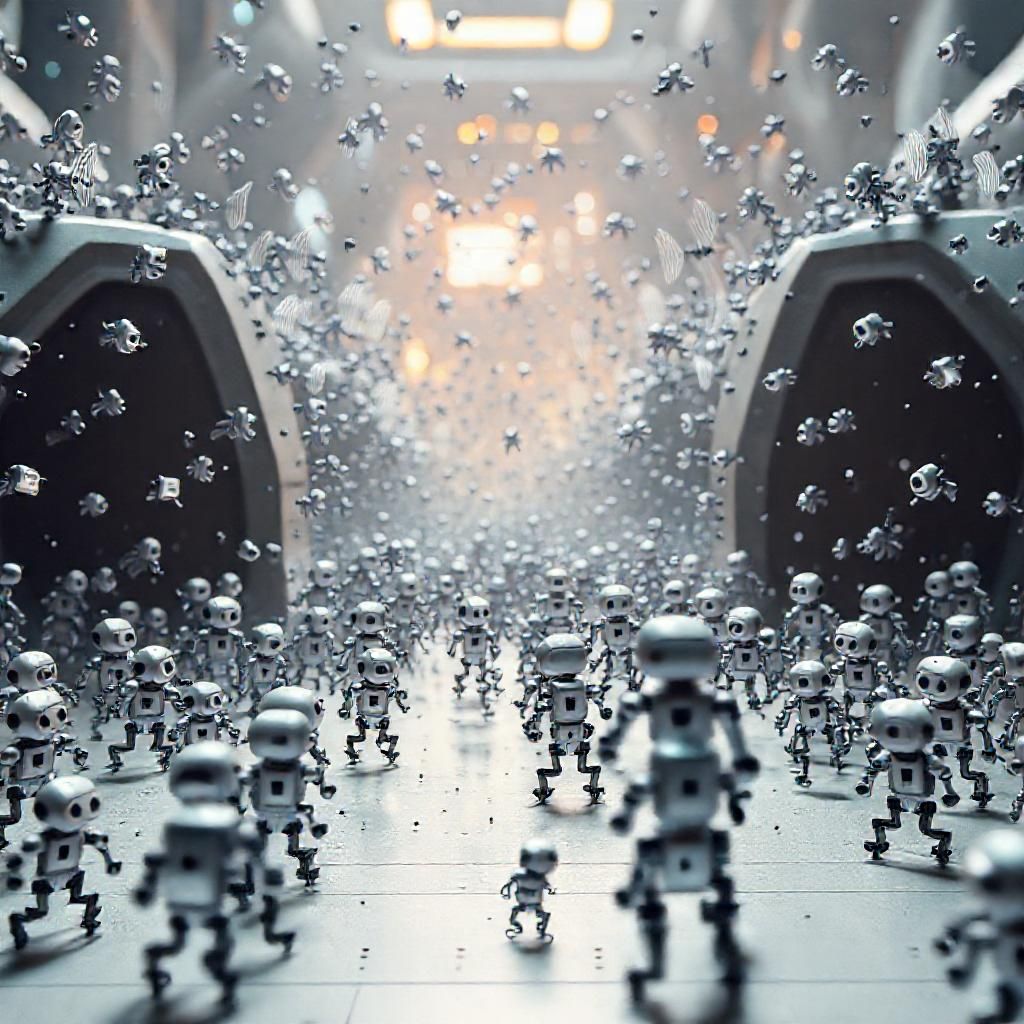 The Future of Swarm Robotics: Tiny Bots That Communicate and Adapt