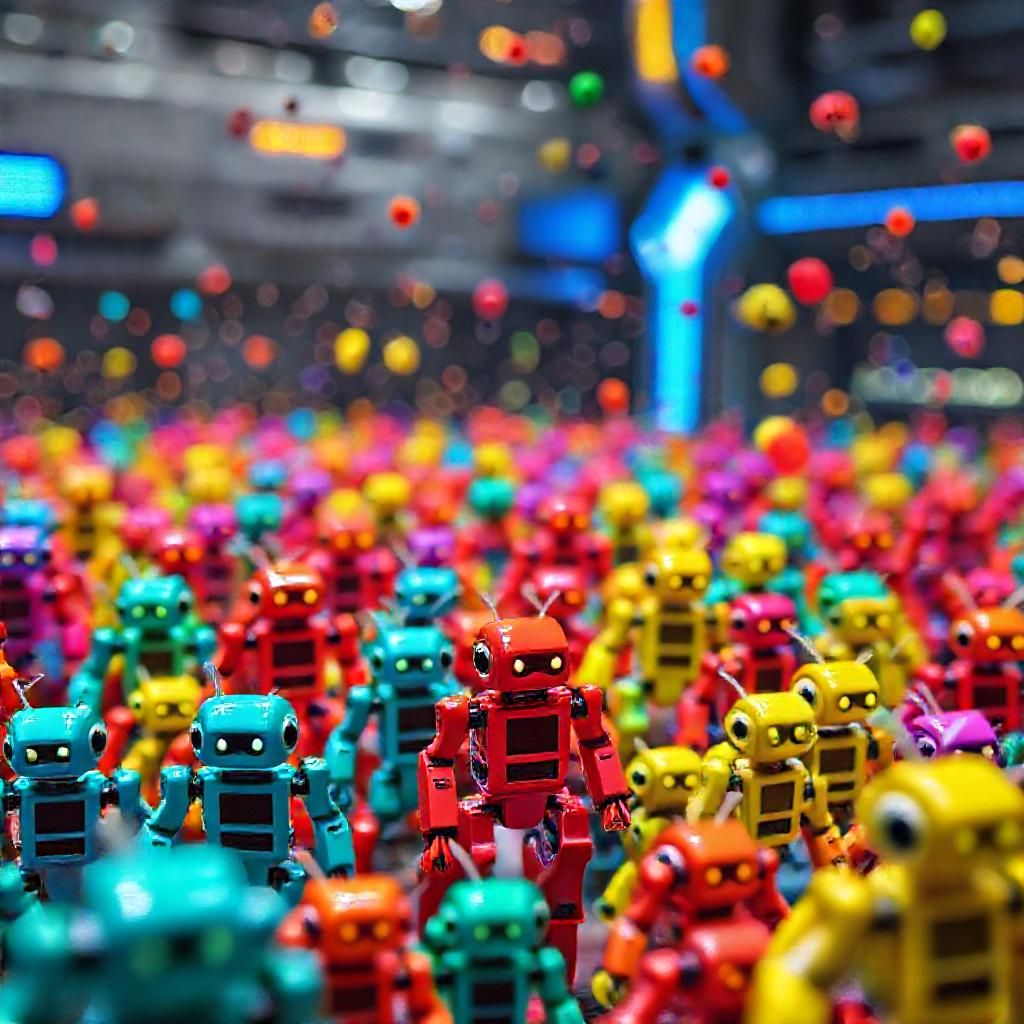The Marvel of Miniature: Microscopic Robot Swarms That Think and Heal