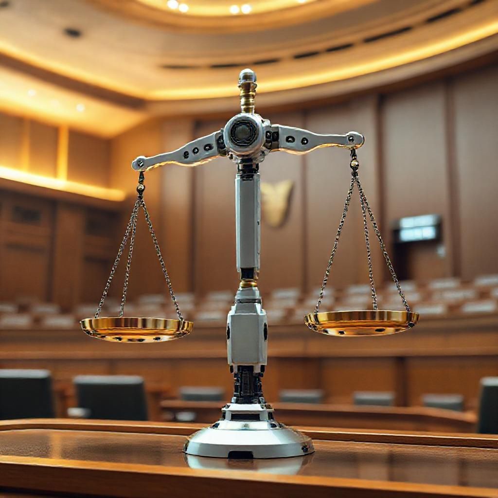 The Unseen Hand of AI in the Courtroom: A Double-Edged Sword